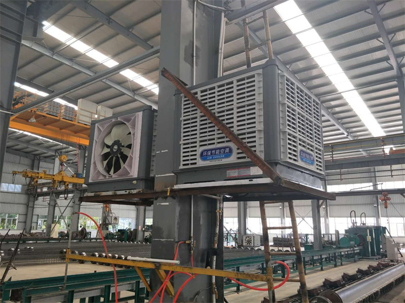 Zhongshan pipe pile production workshop environmental space ventilation cooling case