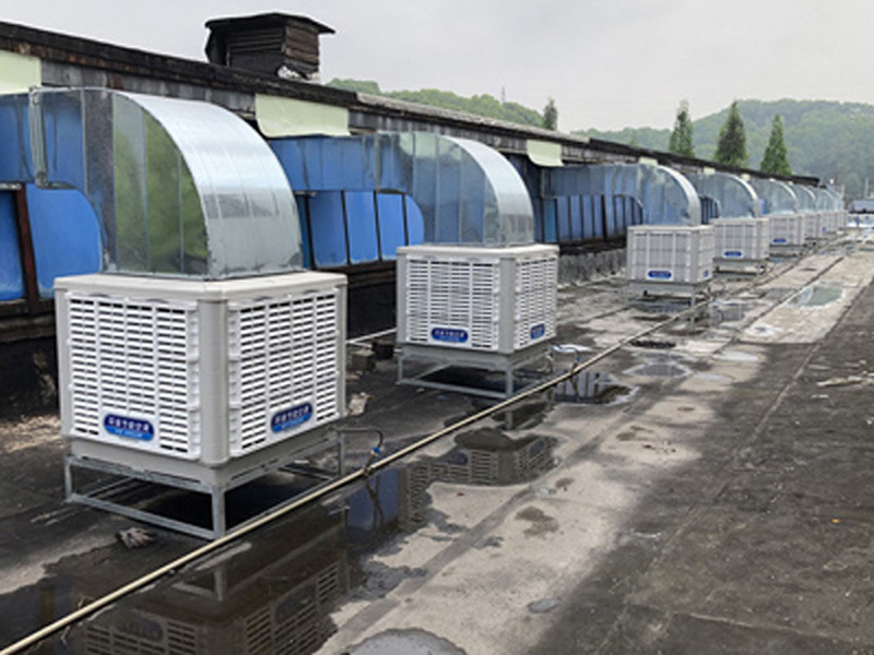 工业车间安装的工业冷风机的降温好处点在哪里？